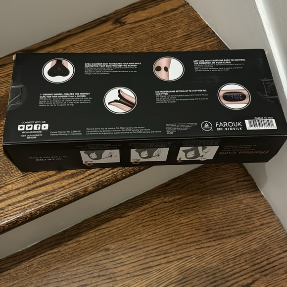 CHI Spin N Curl Ceramic Rotating Curler - Rose Gold - Picture 4 of 5